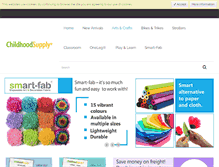 Tablet Screenshot of childhoodsupply.com